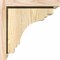 Ekena Millwork Pescadero Rough Sawn Corbel w/Backplate, Douglas Fir, 8"W x 10"D x 10"H COR08X10X10PEC01RDF - alternate 4